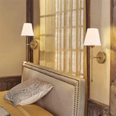 Abajur de Parede em Metal Dourado - GoldWall®