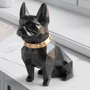 Cofrinho Geométrico Bulldog Francês - BulldogBlack®