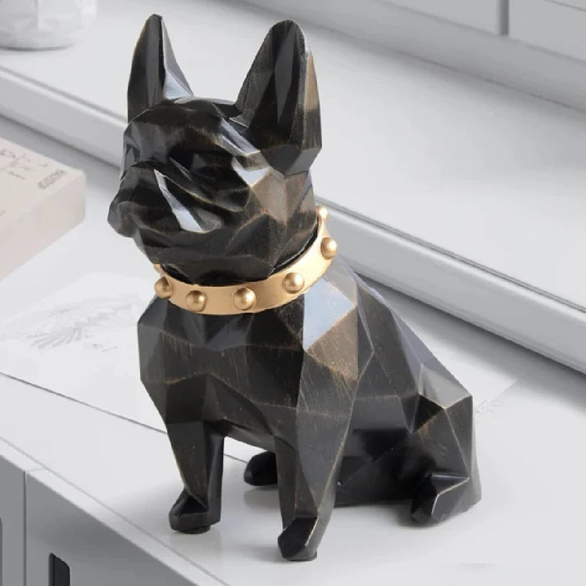 Cofrinho Geométrico Bulldog Francês - BulldogBlack®