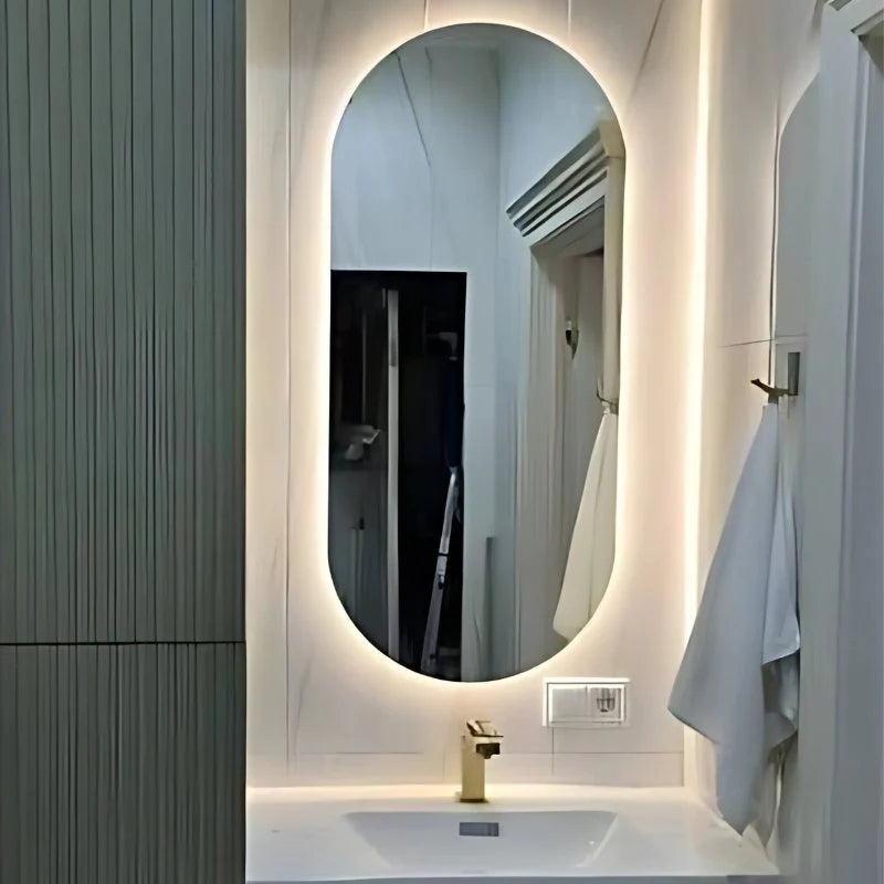 Espelho Oval com Led - LuminaOval®