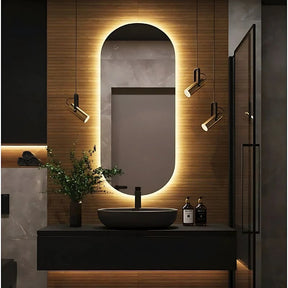 Espelho Oval com Led - LuminaOval®