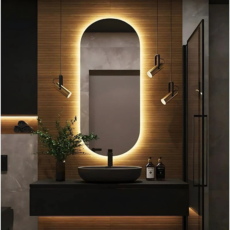 Espelho Oval com Led - LuminaOval®