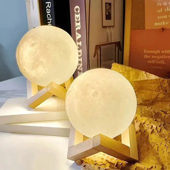 Luminária Lua 3D - MoonLight®